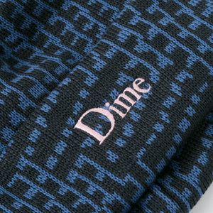 Dime Dime Classic Logo Warp Beanie - Serenity Blue