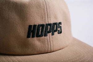 HOPPS BIGHOPPS 6P STRAPBACK HAT - KHAKI