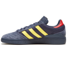 Load image into Gallery viewer, adidas Skateboarding Busenitz Shoes - Shadow Navy / Impact Yellow / Scarlet