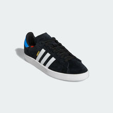 Load image into Gallery viewer, adidas Skateboarding Campus ADV Shoes - Core Black / Cloud White / Core Black
