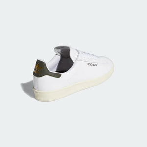 adidas Skateboarding Campus ADV Shoes - Cloud White / Cloud White / Shadow Olive