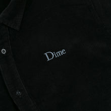 Load image into Gallery viewer, DIME WAVE CORDUROY SHIRT - BLACK