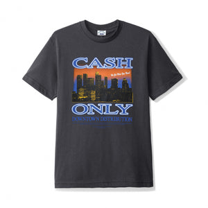 Cash Only City Tee - Charcoal
