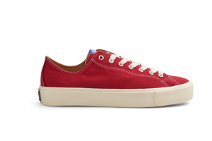 LAST RESORT AB VM003 CANVAS LO SHOES - CLASSIC RED / WHITE