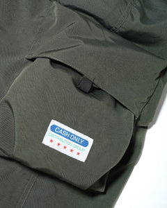 Cash Only Cargo Track Pants - Army