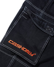 Load image into Gallery viewer, Cash Only Aleka Cargo Jeans - Black