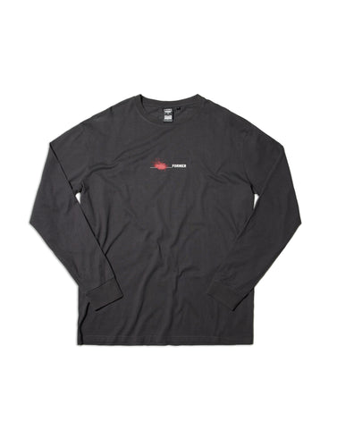 FORMER EXPERIMENTS L/S T-SHIRT - AGED BLACK