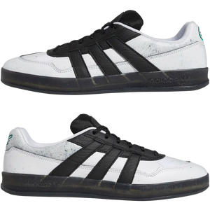 adidas Skateboarding Aloha Super Shoes - Cloud White / Core Black / Bold Green