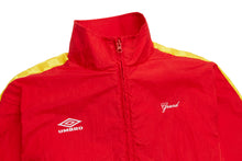 Load image into Gallery viewer, GRAND COLLECTION X UMBRO TRACK JACKET - RED/YELLOW