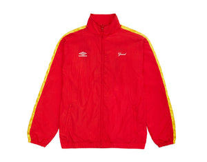 GRAND COLLECTION X UMBRO TRACK JACKET - RED/YELLOW