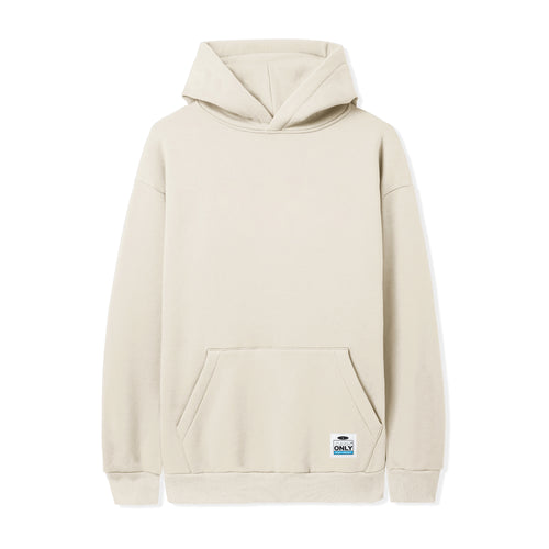 Cash Only Heavy Weight Basic Pullover Hoodie - Cream