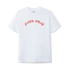 Load image into Gallery viewer, CASH ONLY LOGO T-SHIRT - WHITE