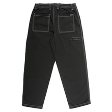 Load image into Gallery viewer, THEORIES OF ATLANTIS STAMP LOUNGE PANT - BLACK CONTRAST STITCH