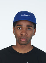 Load image into Gallery viewer, PACCBET 6-Panel &quot;PACCBET&quot; Cap - Blue