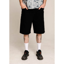 Load image into Gallery viewer, THEORIES PLAZA JEANS SHORTS - BLACK