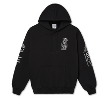 Load image into Gallery viewer, POLAR SKATE CO. SEEN BETTER DAYS HOODIE - BLACK