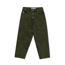 Load image into Gallery viewer, POLAR SKATE CO. BIG BOY JEANS - GREEN BLACK