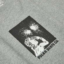 Load image into Gallery viewer, POLAR SKATE CO. FIREWORKS TEE - HEATHER GREY