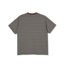 Load image into Gallery viewer, POLAR SKATE CO STRIPE POCKET TEE - BROWN