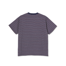 Load image into Gallery viewer, POLAR SKATE CO STRIPE POCKET TEE - NAVY