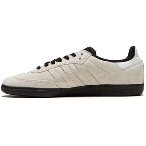 adidas Skatebaording Samba ADV Shoes - White / Core Black / Bluebird