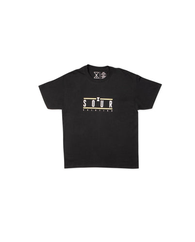 SOUR SOLUTION TIMELESS TEE - BLACK