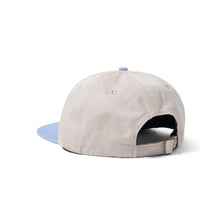 Load image into Gallery viewer, Butter Goods Scope 6 Panel Cap - Khaki/Washed Blue