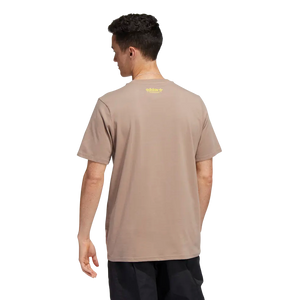 adidas Mettz World Peeps T-Shirt - Chalky Brown / Multicolor