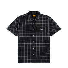 Load image into Gallery viewer, DIME BIG CHECKERED LINEN S/S SHIRT - BLACK