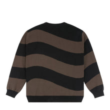 Load image into Gallery viewer, DIME WAVE STRIPED LIGHT KNIT - BLACK