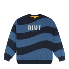 Load image into Gallery viewer, DIME WAVE STRIPED LIGHT KNIT - NAVY