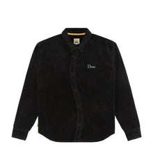 Load image into Gallery viewer, DIME WAVE CORDUROY SHIRT - BLACK