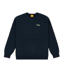 Load image into Gallery viewer, DIME WAVE CABLE KNIT SWEATER - NAVY