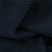 Load image into Gallery viewer, DIME WAVE CABLE KNIT SWEATER - NAVY