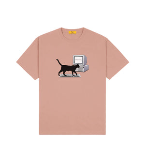 DIME DATA ENTRY T-SHIRT - OLD PINK