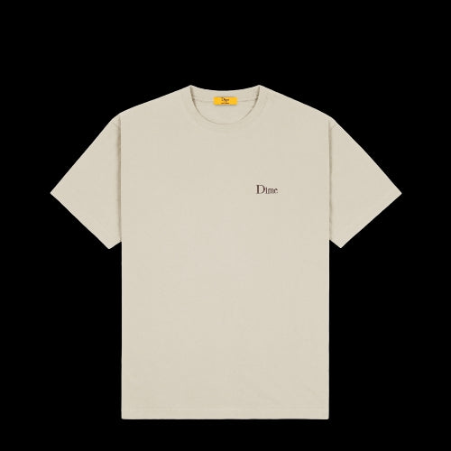 Dime Classic Small Logo T-Shirt - Fog