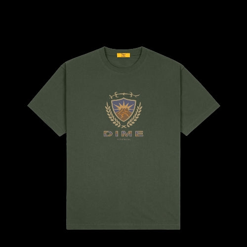 Dime Crest T-Shirt - Thyme