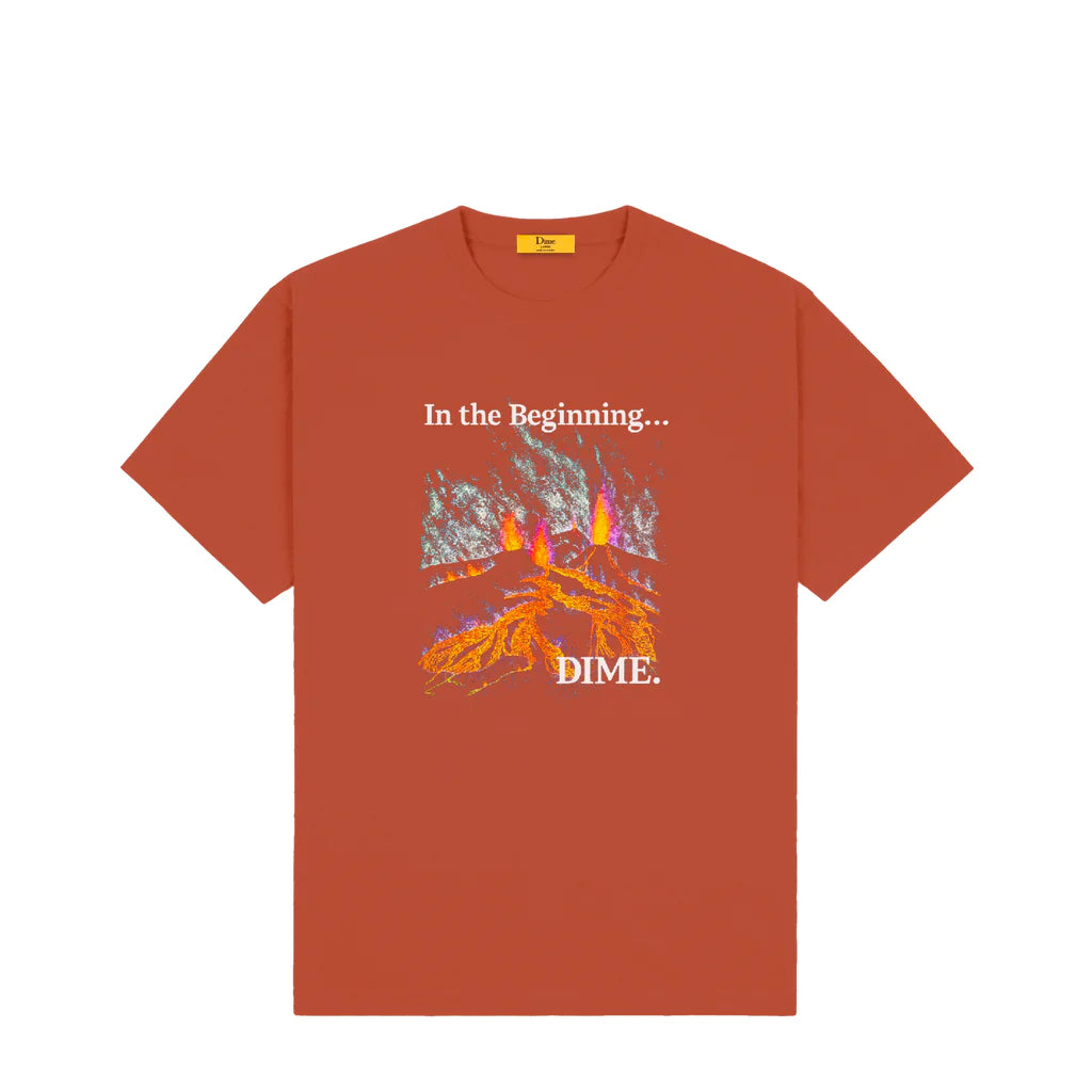 Dime The Beginning T-Shirt - Barn Red