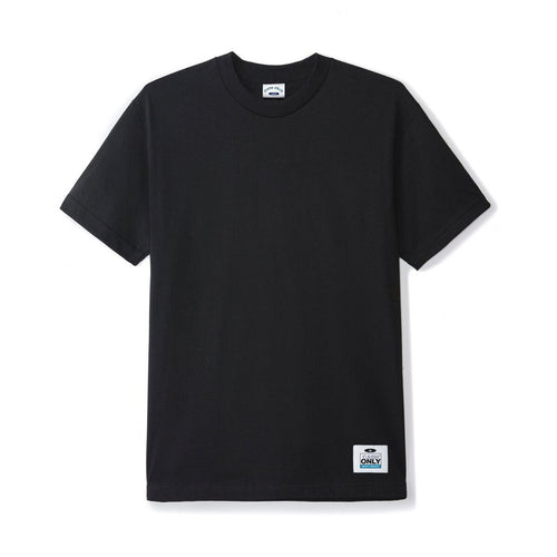 CASH ONLY ULTRA HEAVY-WEIGHT BASIC TEE - BLACK