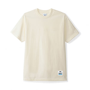 Cash Only Ultra Heavy Weight Basic Tee - Cream