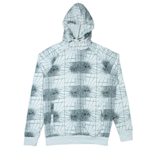 Load image into Gallery viewer, SHARE BROKEN GLASS HOODIE - WHITE