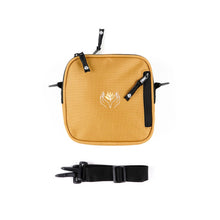 Load image into Gallery viewer, Magenta Handplant Pouch Bag - Mustard