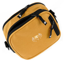 Load image into Gallery viewer, Magenta Handplant Pouch Bag - Mustard