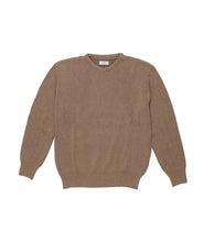 Load image into Gallery viewer, Dancer Elbow Logo Crew Knit - Beige