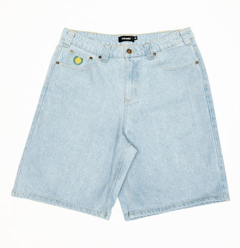 THEORIES PLAZA JEANS SHORTS - LIGHTWASH BLUE