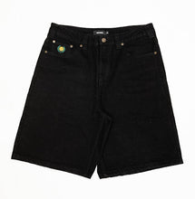 Load image into Gallery viewer, THEORIES PLAZA JEANS SHORTS - BLACK