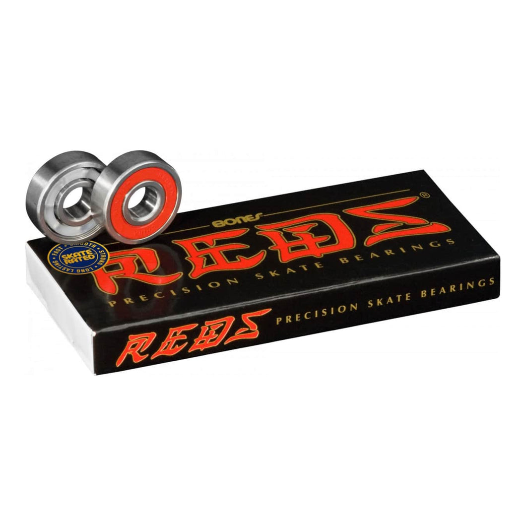 Bones Reds Skateboard Bearings - Pack of 8